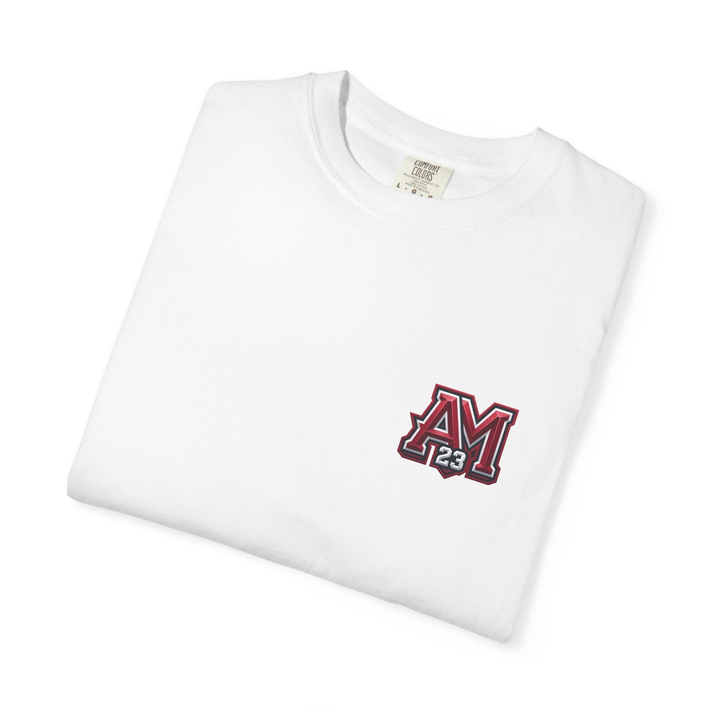 Angeline Montoya Logo Front & Back Premium Tee