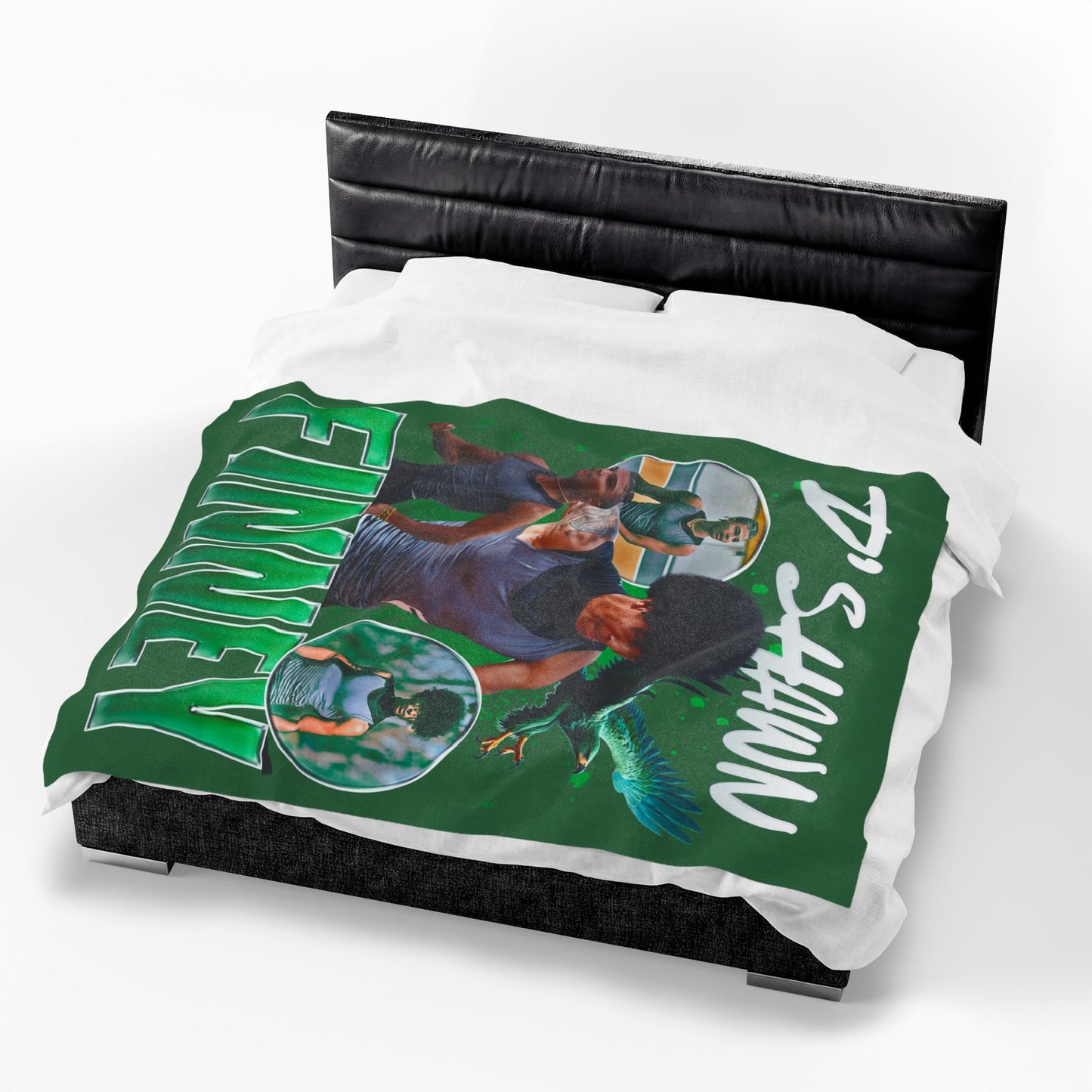 D'Shawn Finney 60"-80" Plush Blanket