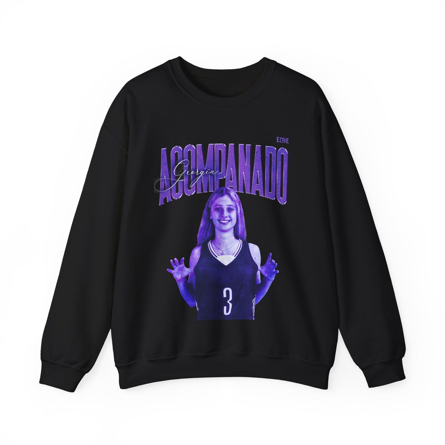 Georgia Acompanado Faded Glory Crewneck Sweatshirt