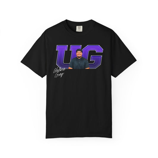 Uelese Grey Big Initials Premium Tee