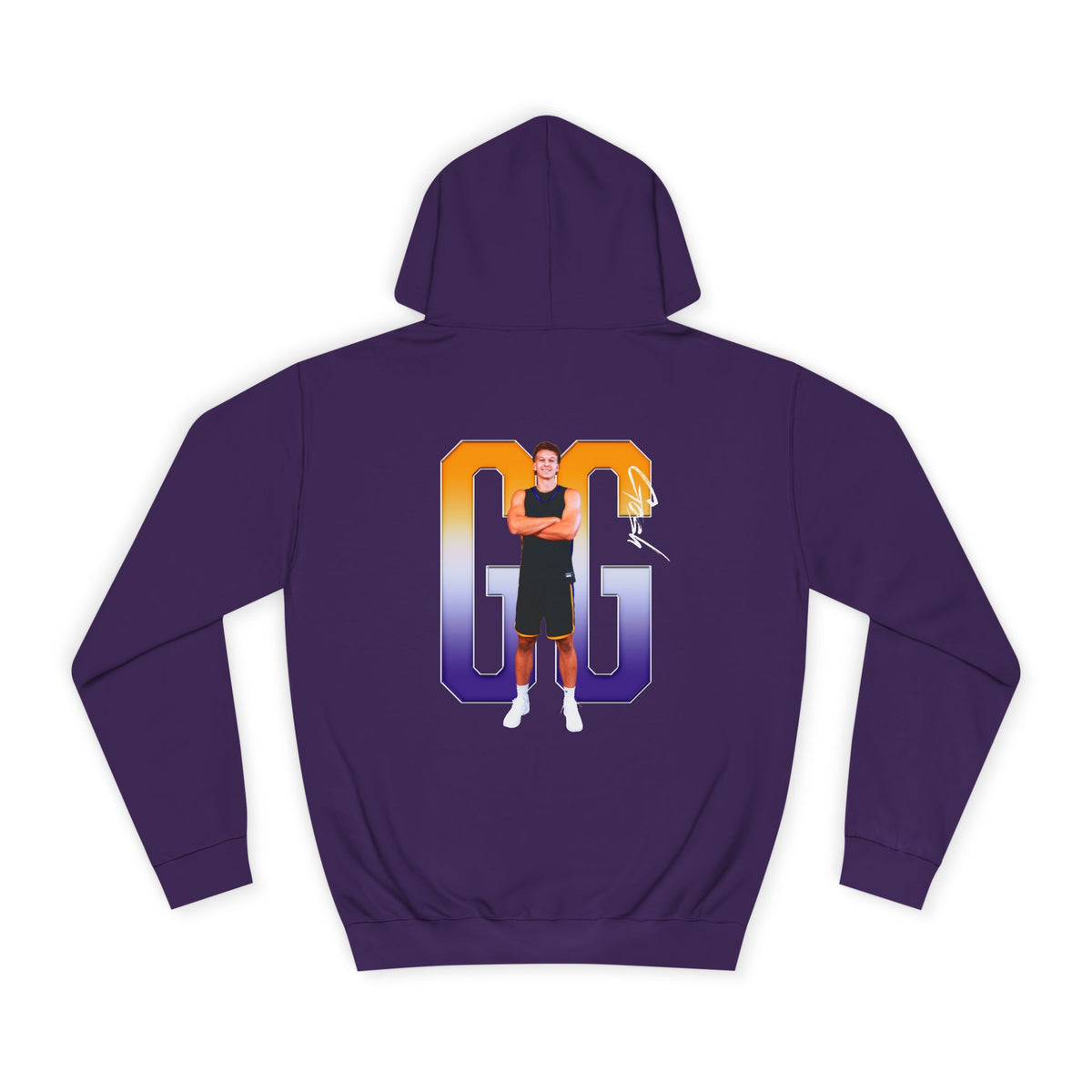 Ganden Gosh Player Icon Initials Premium Hoodie