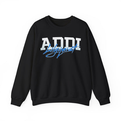 Addi Lilyquist Cursive Crewneck Sweatshirt