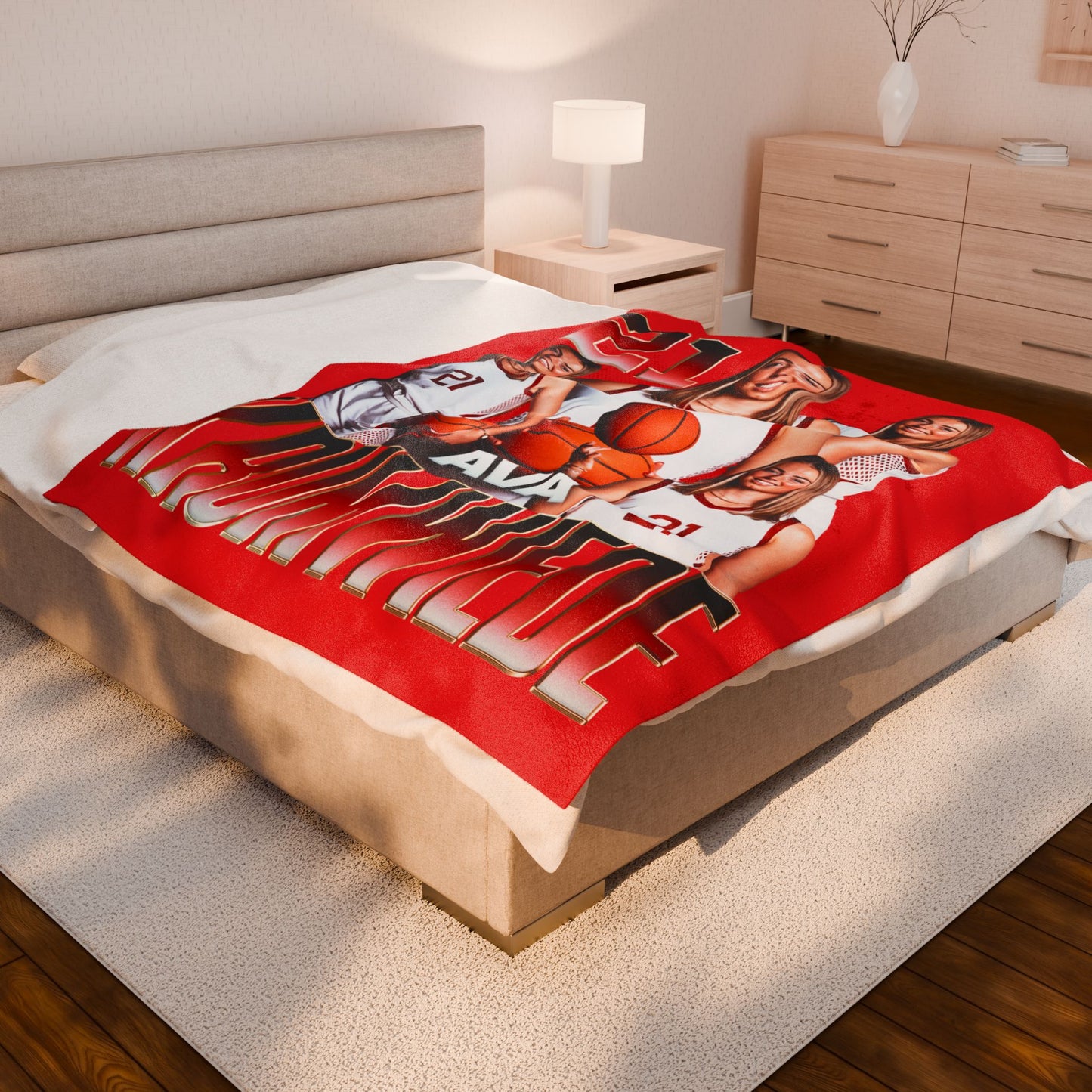 Ava Krumwiede 60"-80" Plush Blanket
