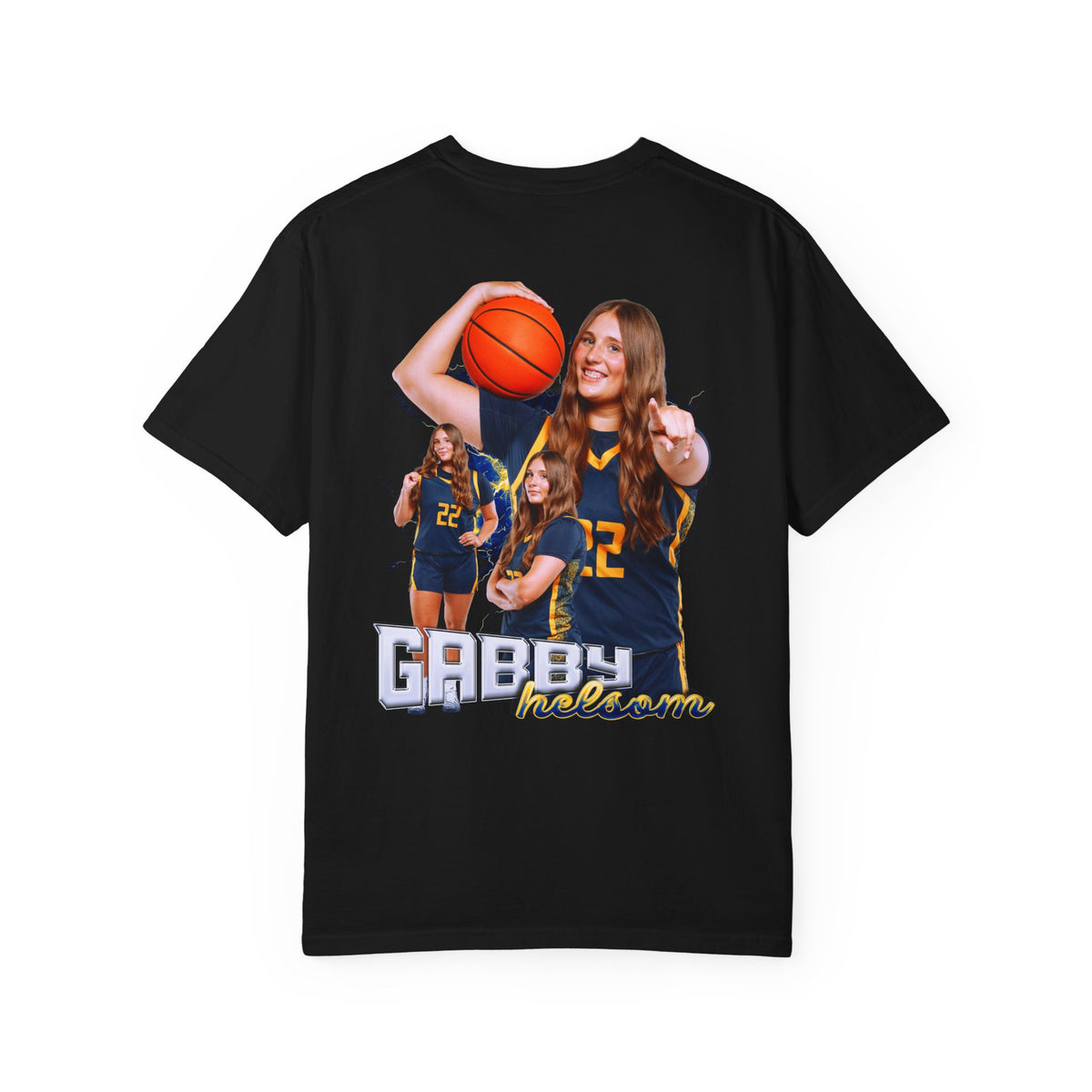 Gabby Helsom Logo Front & Back Premium Tee