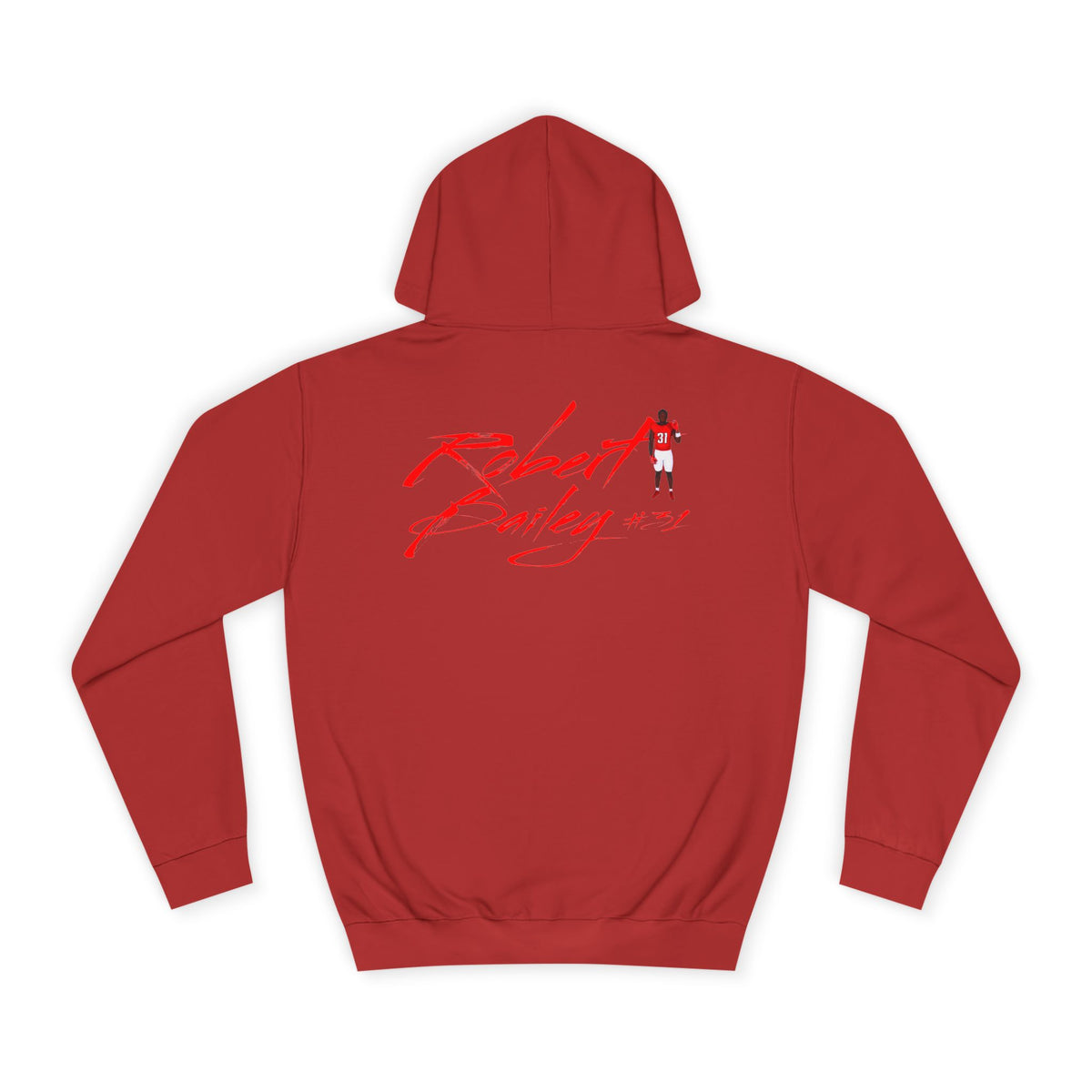 Robert Bailey Cursive Name & Number Premium Hoodie