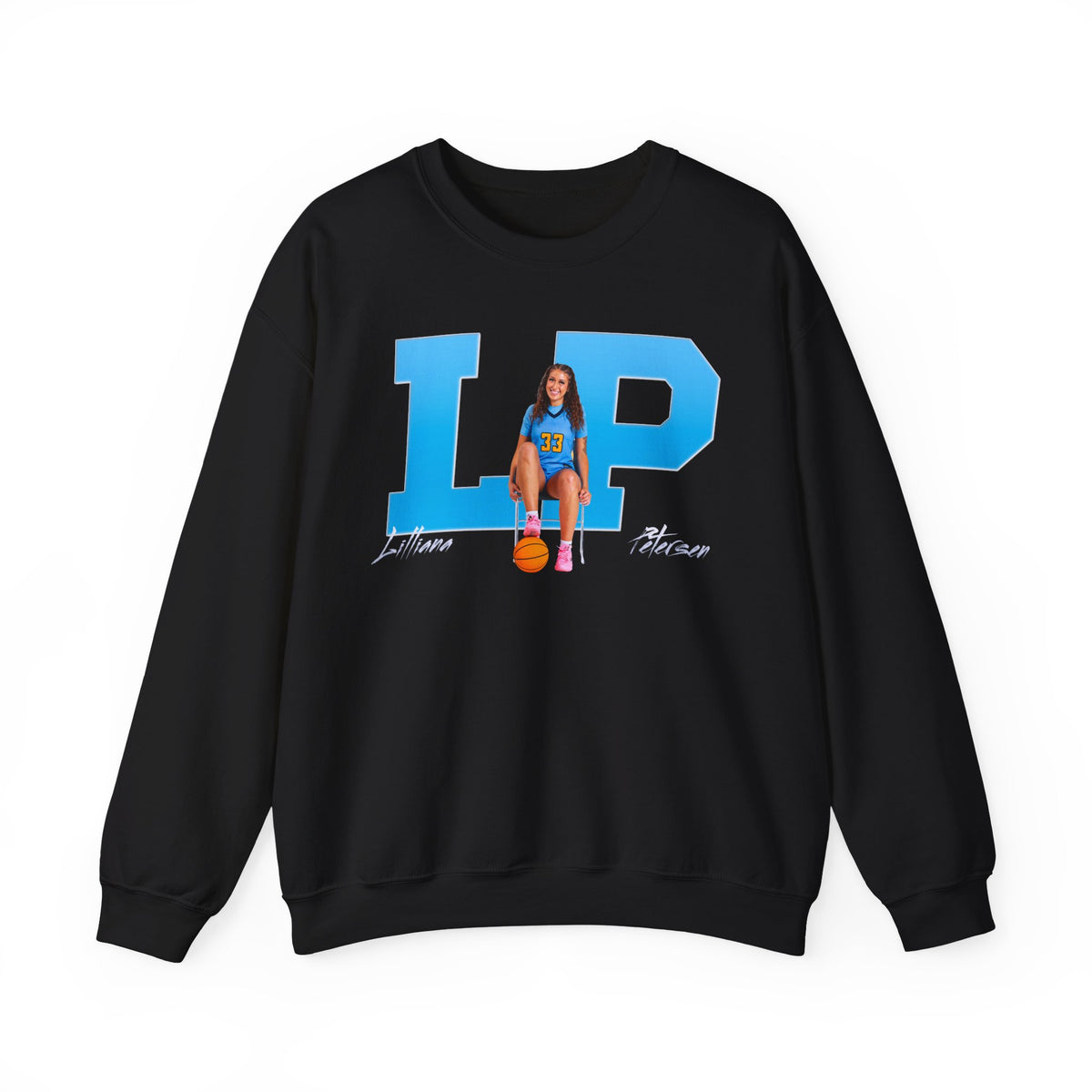 Lilliana Petersen Big Initials Crewneck Sweatshirt
