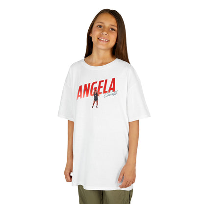 Angela Carroll Cursive Combo Colored Kids Tee