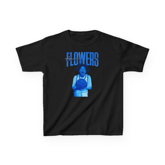 Amerie Flowers Faded Glory Kids Tee