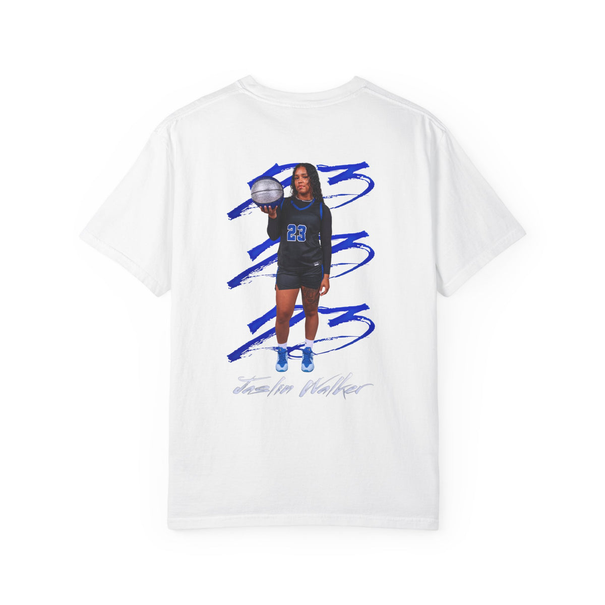 Jaslin Walker Logo Front & Back Premium Tee