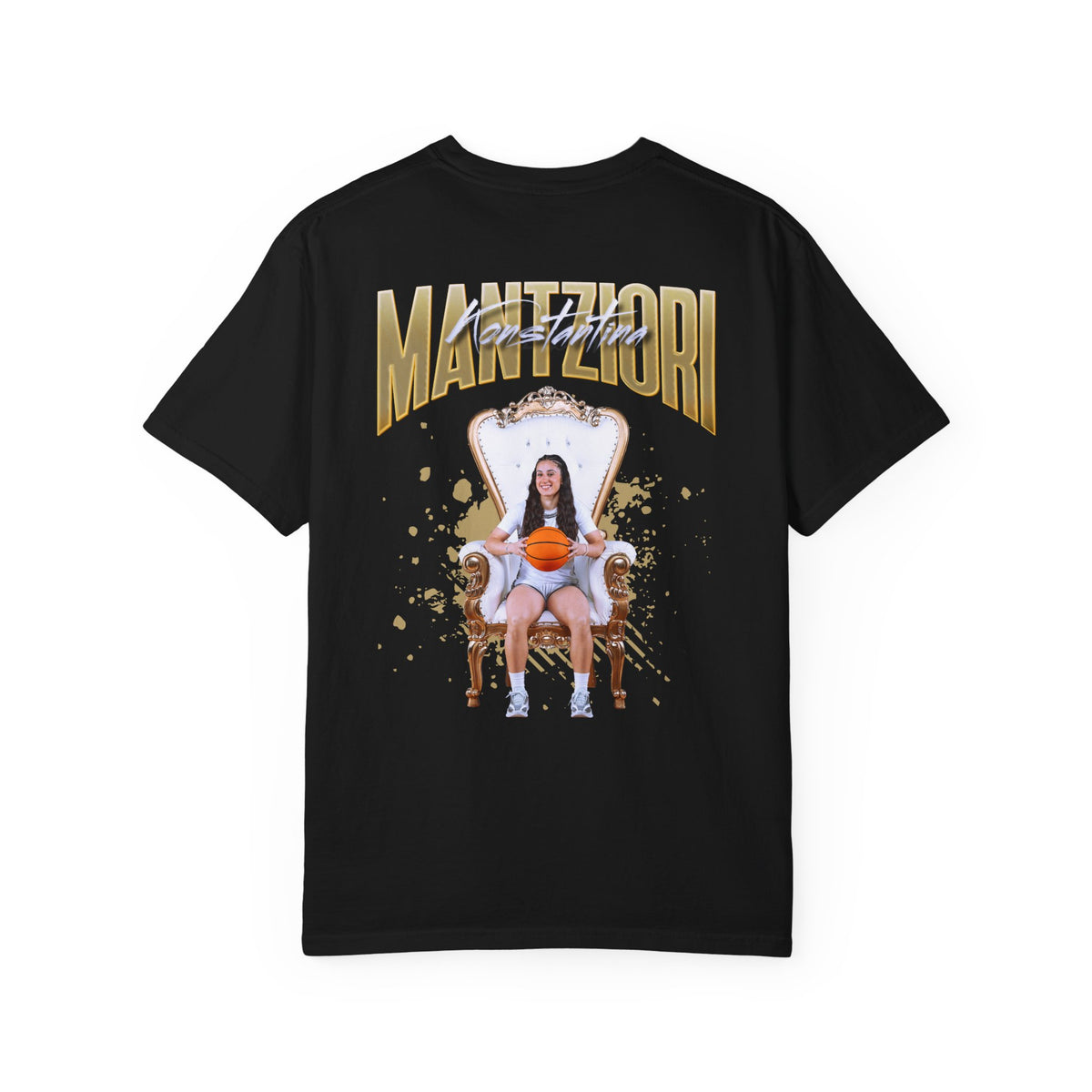 Konstantina Mantziori Logo Front & Back Premium Tee