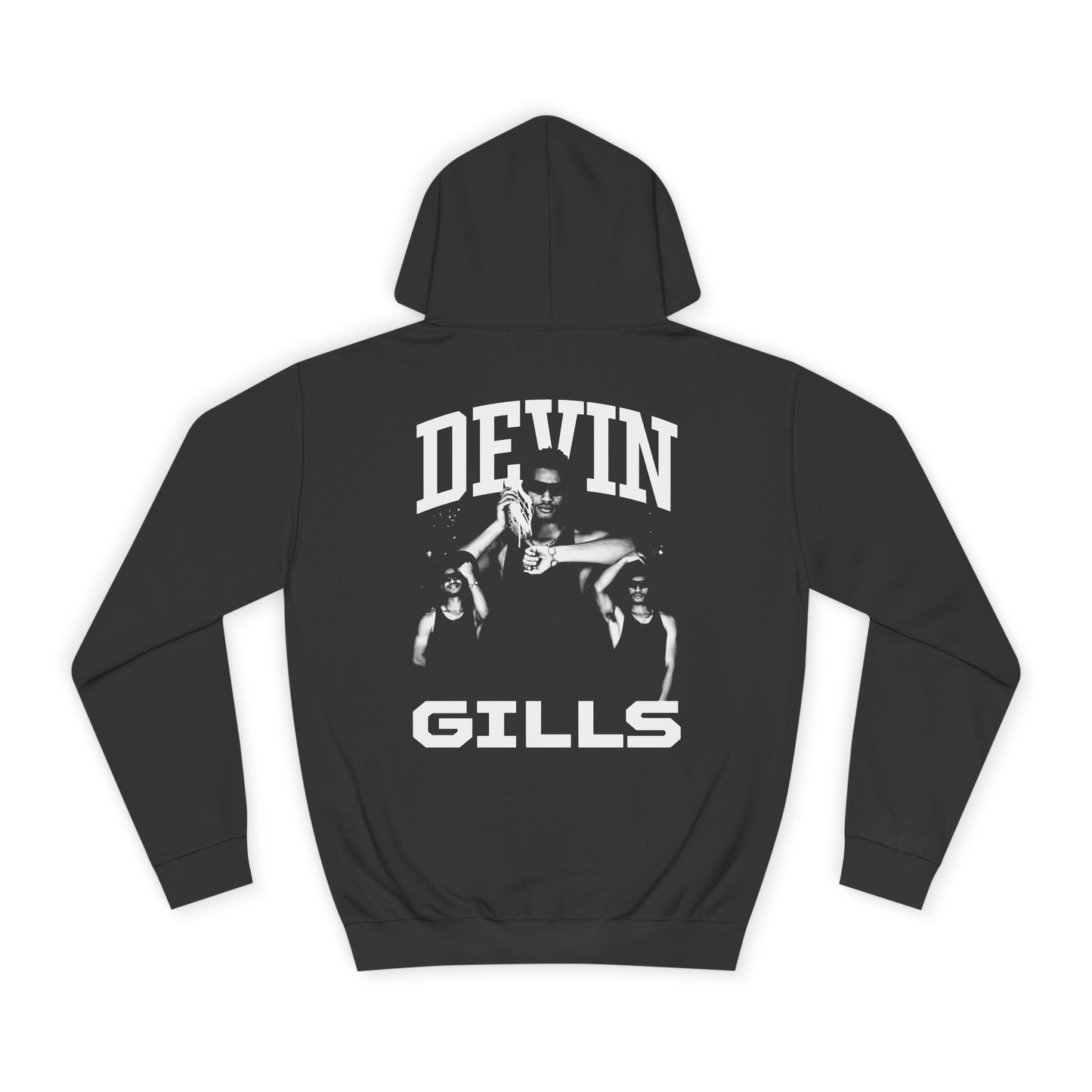 Devin Gills Vintage Blackout Premium Hoodie