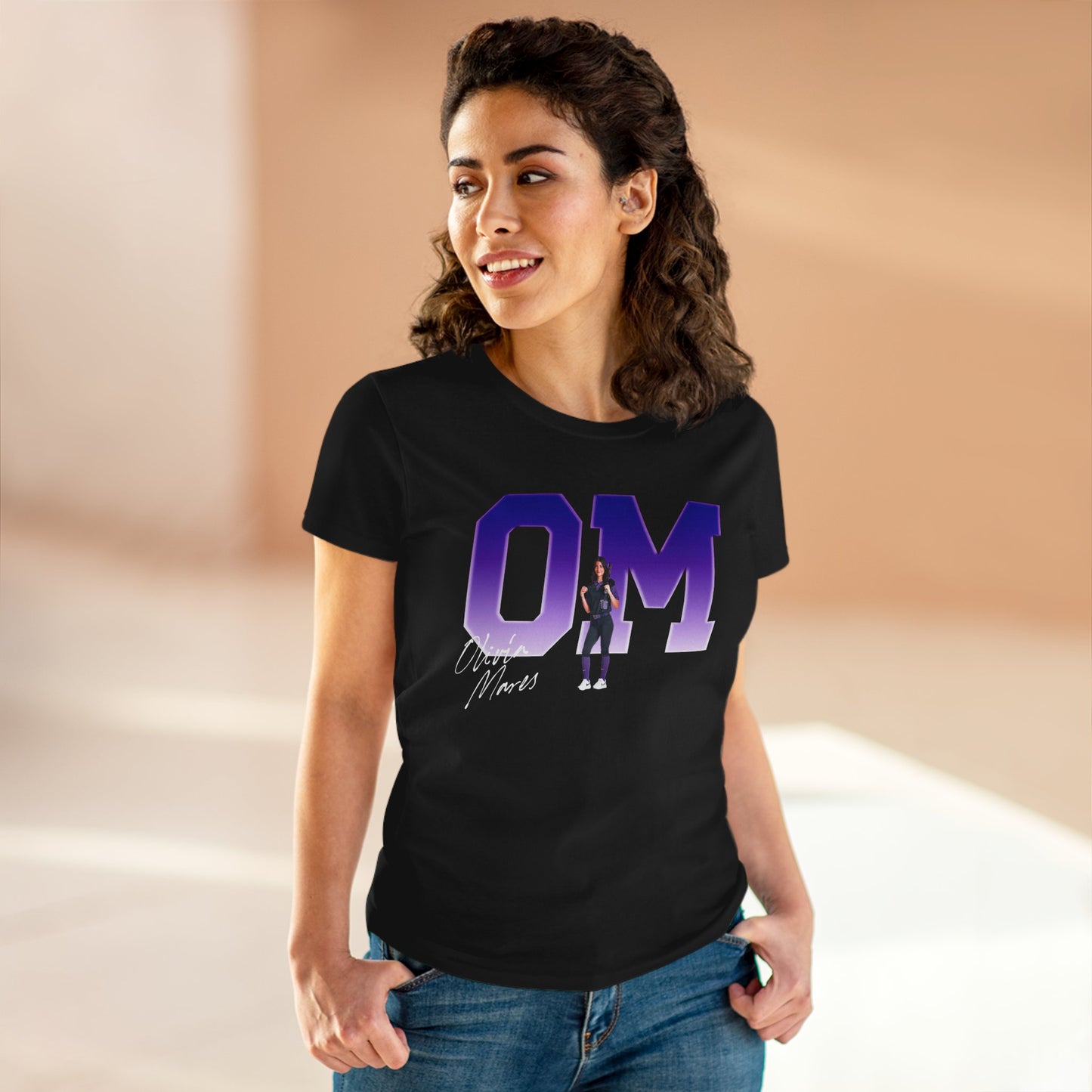 Olivia Mares Single Color Combo Women's Tee