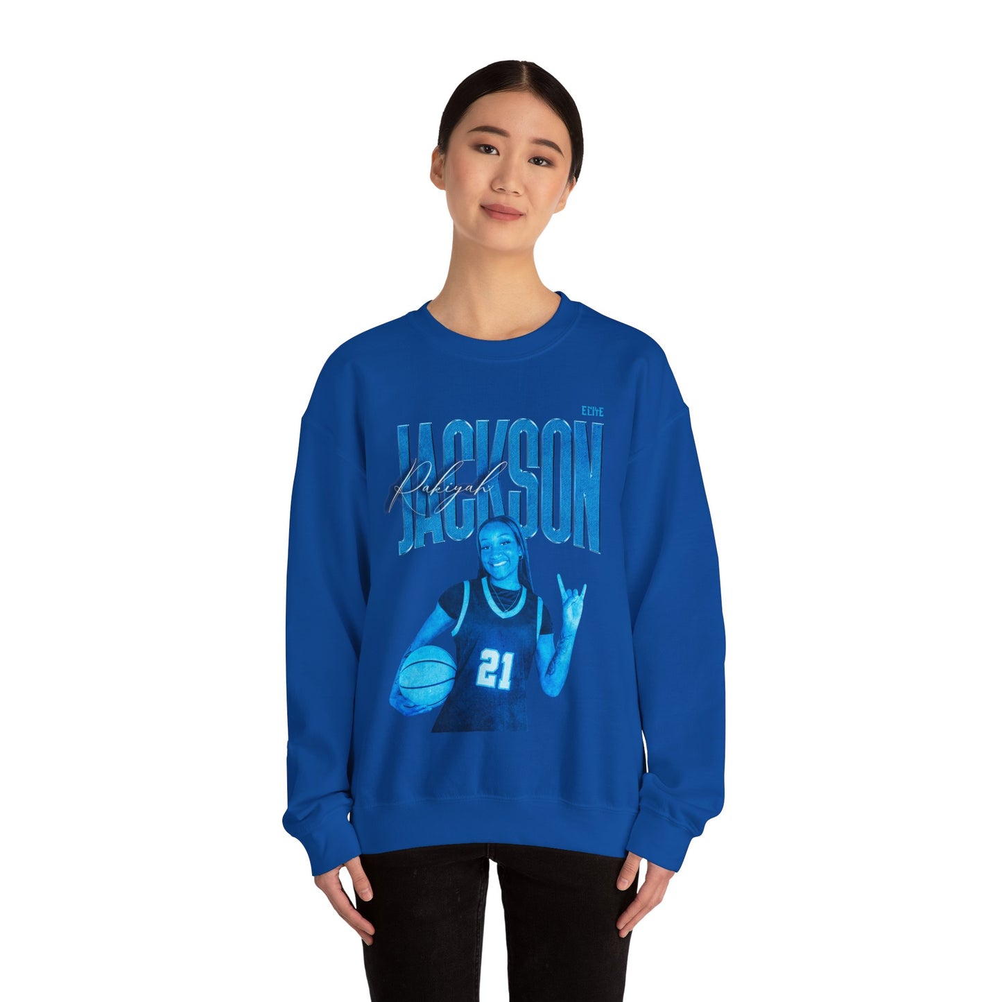 Rakiyah Jackson Faded Glory Crewneck Sweatshirt