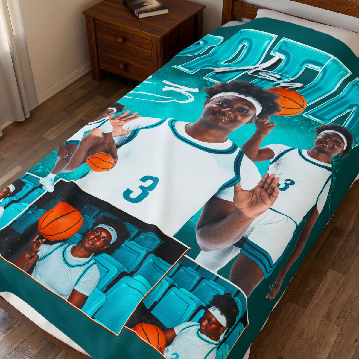 Asia Patin 60"-80" Plush Blanket