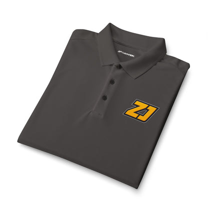 Zuri Johnson Logo Men's UV Polo