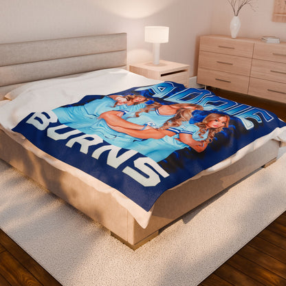 Addie Burns Lightning Storm 60"-80" Plush Blanket