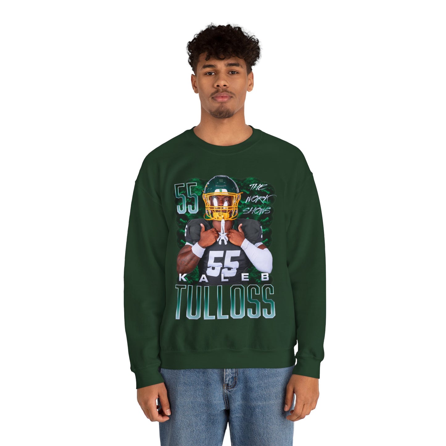 Kaleb Tulloss Featured Quote Crewneck Sweatshirt