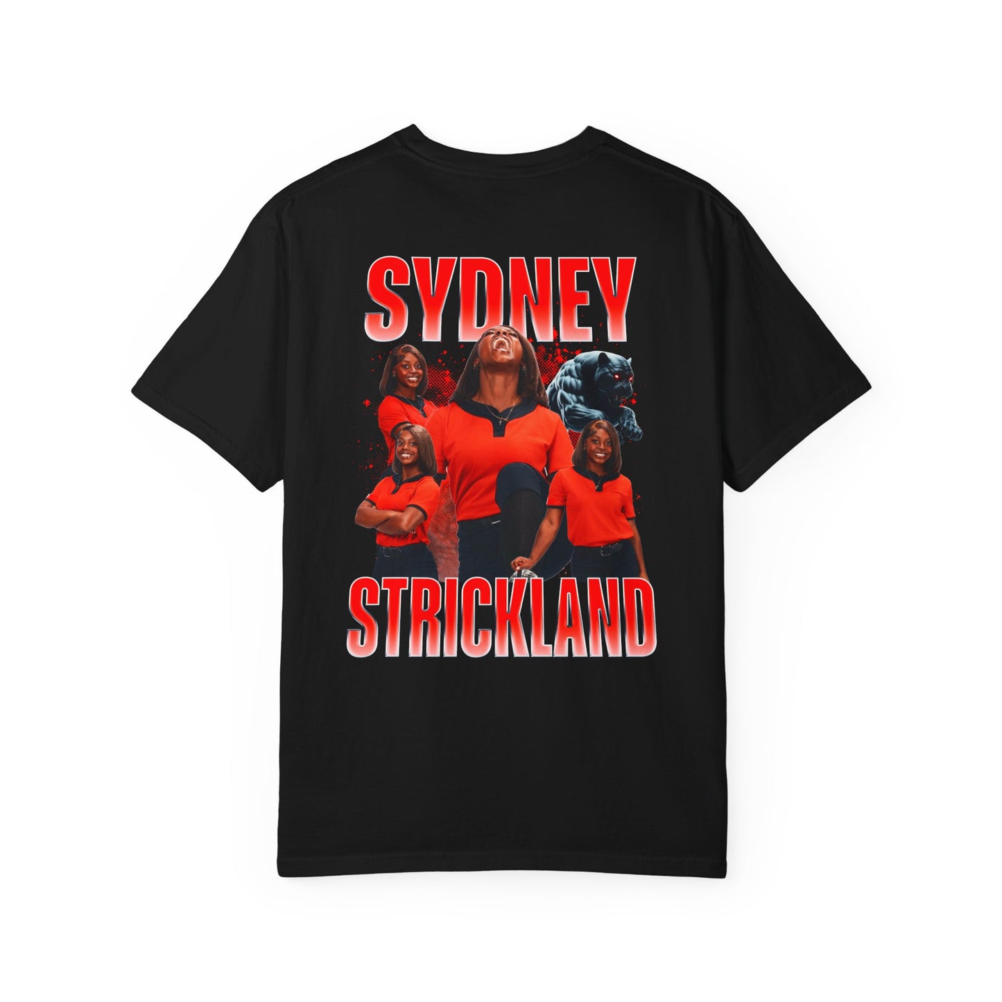 Sydney Strickland Logo Front & Back Premium Tee