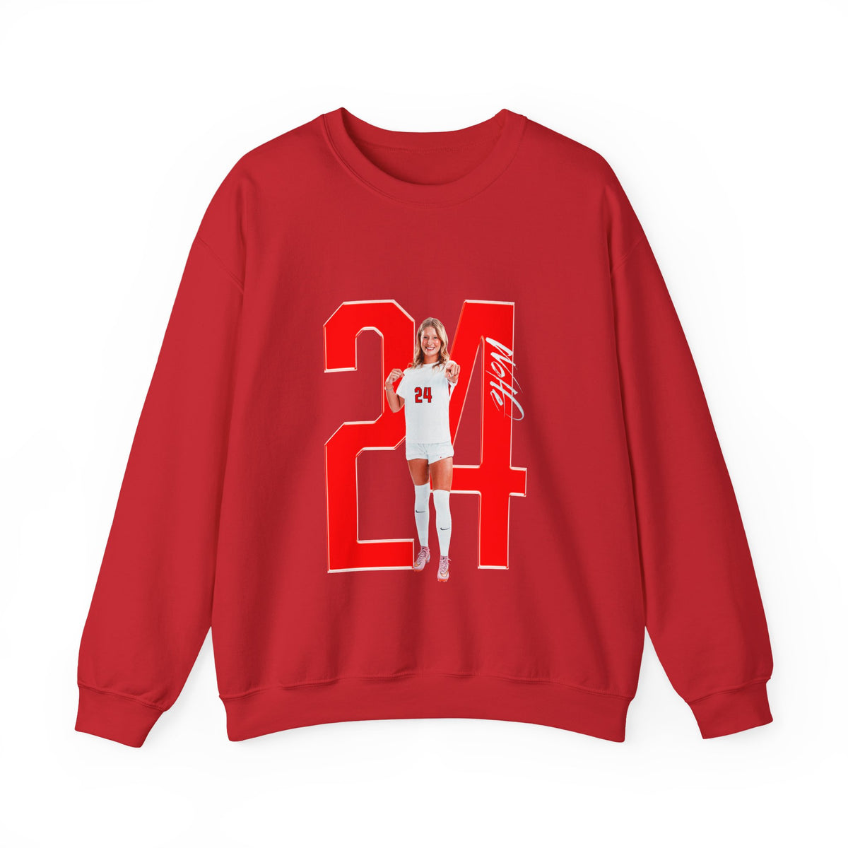 Ashley Wolfe Player Icon Number Crewneck Sweatshirt