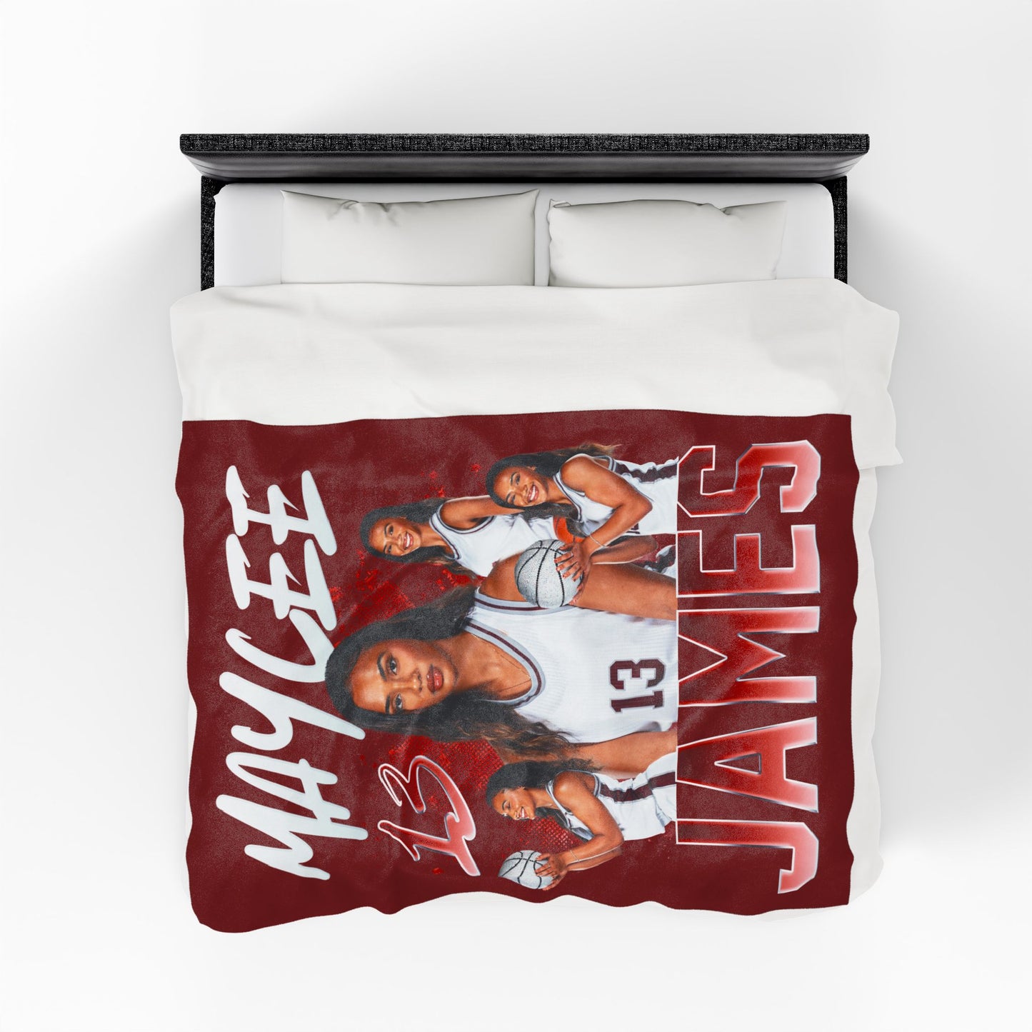 Maycee James 60"-80" Plush Blanket