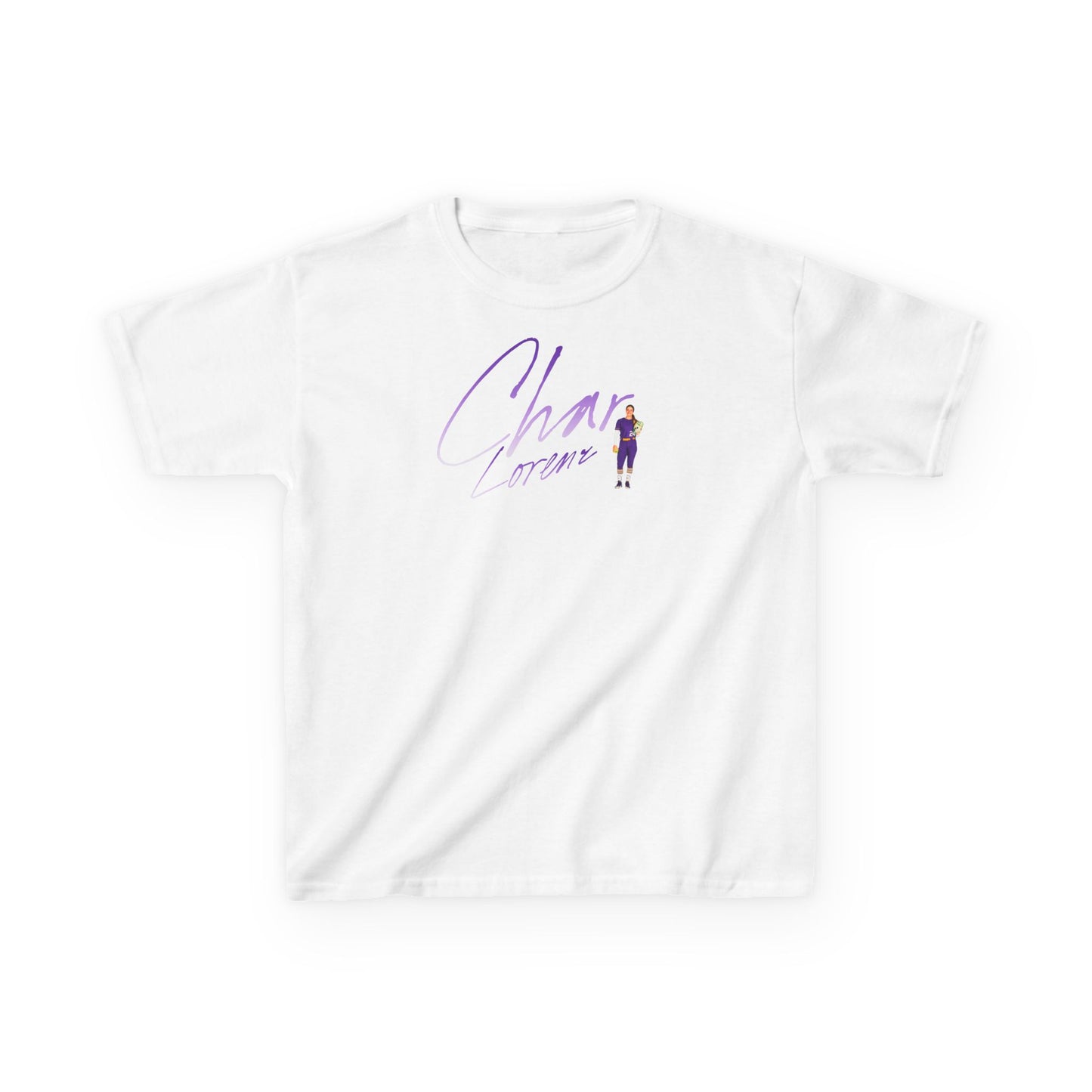 Char Lorenz Cursive Kids Tee