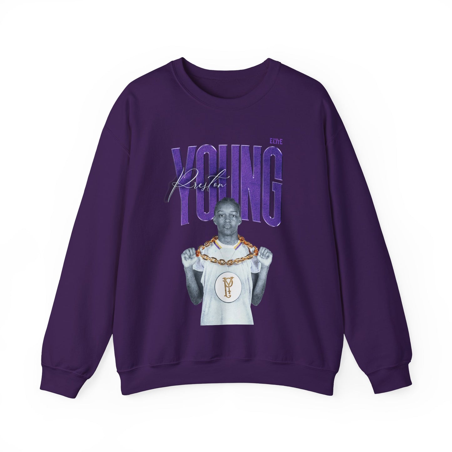 Preston Young Faded Glory Crewneck Sweatshirt