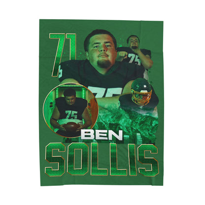 Ben Sollis 60"-80" Plush Blanket
