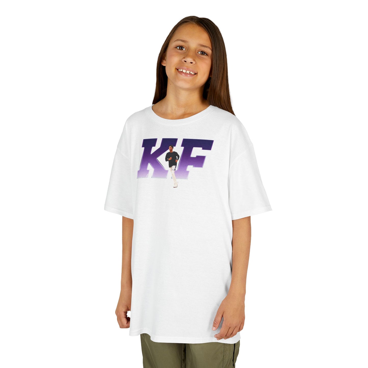 Kaden Faber Big Initials Kids Tee