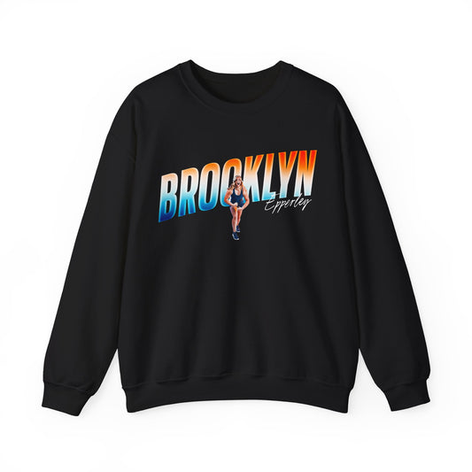 Brooklyn Epperley Cursive Combo Crewneck Sweatshirt