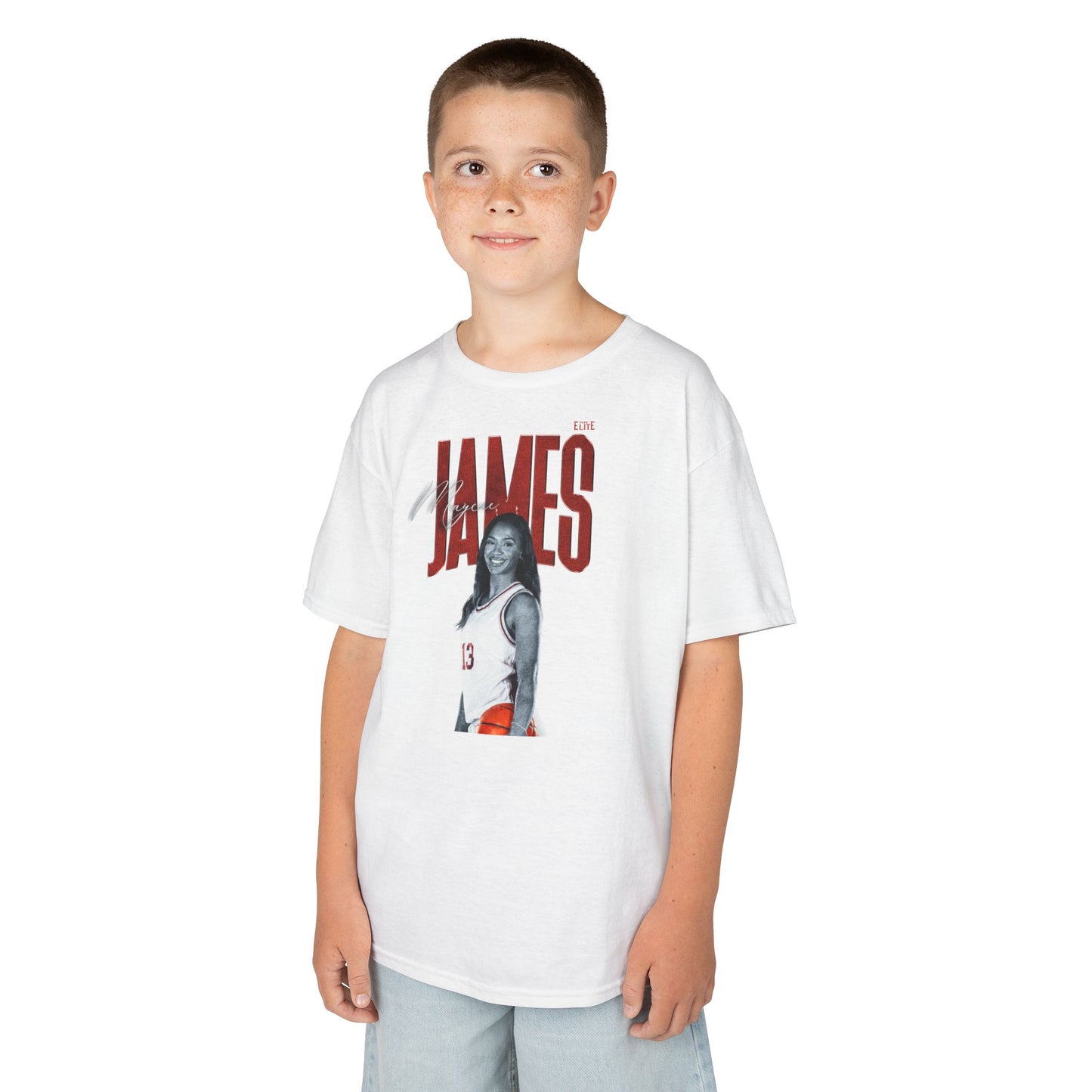 Maycee James Faded Glory Kids Tee