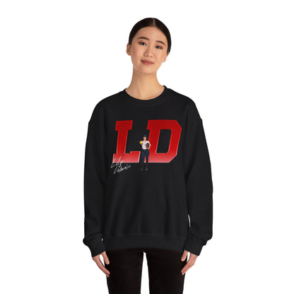 Lily Delmain Big Initials Crewneck Sweatshirt