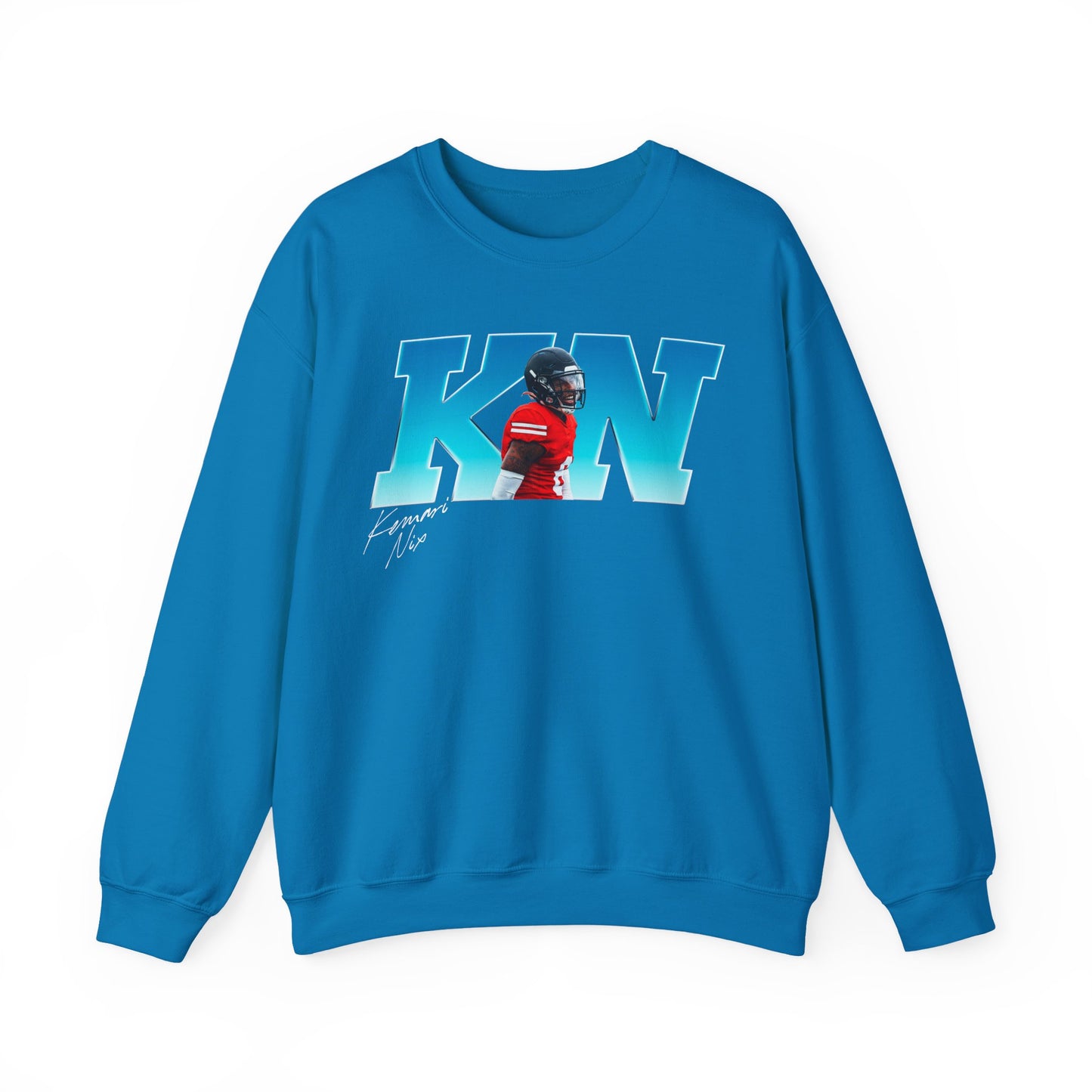 Kemari Nix Big Initials Crewneck Sweatshirt