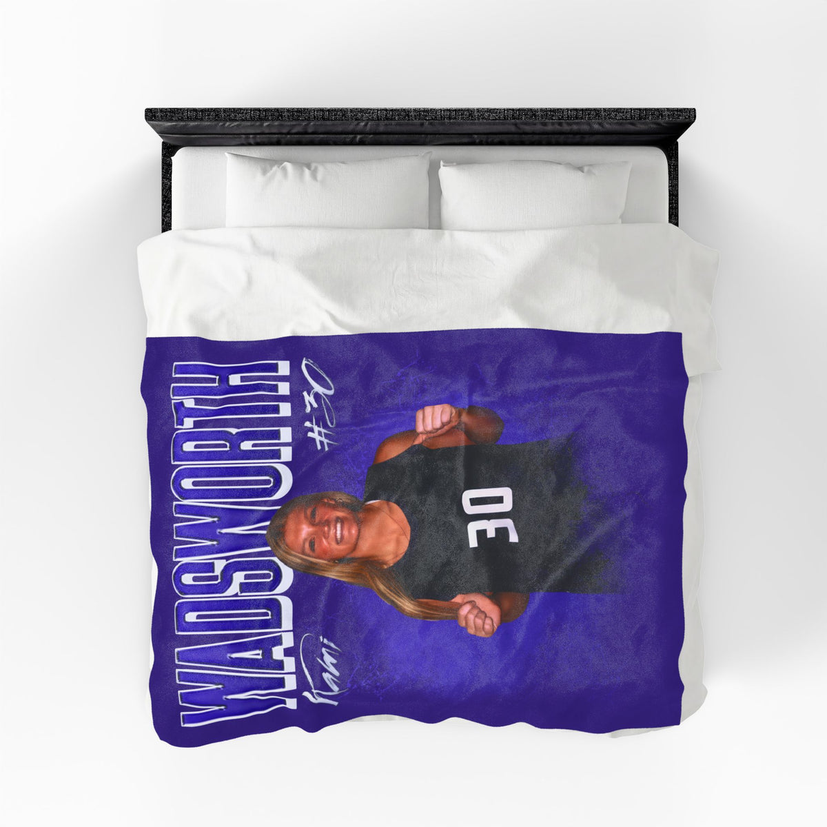 Kami Wadsworth 60"-80" Plush Blanket
