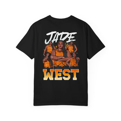 Jade West Logo Front & Back Premium Tee