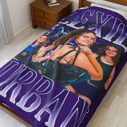 Lexie Durban 60"-80" Plush Blanket