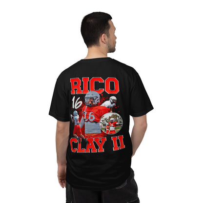 Rico Clay II Logo Front & Back Premium Tee