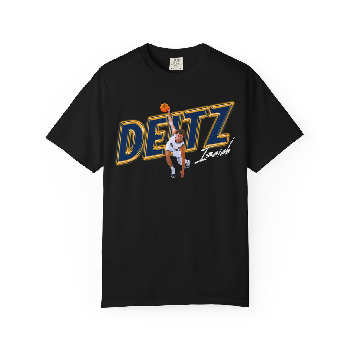 Isaiah Deitz Cursive Combo Colored Premium Tee