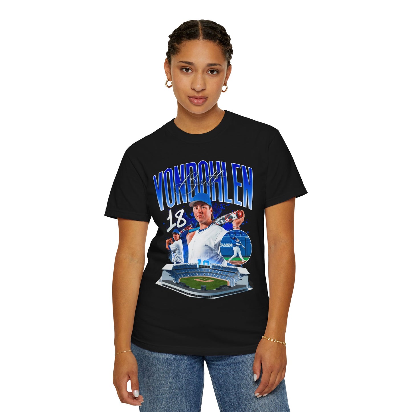 Brett Vondohlen Last Name Highlight Premium Tee