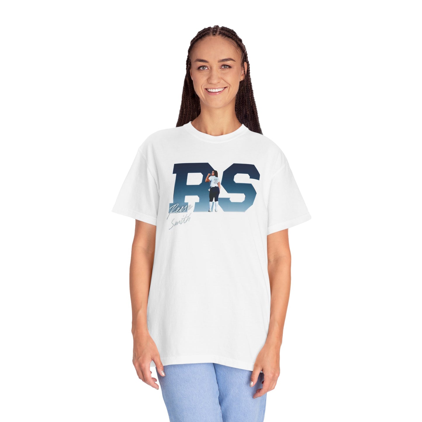 Reese Smith Big Initials Colored Premium Tee