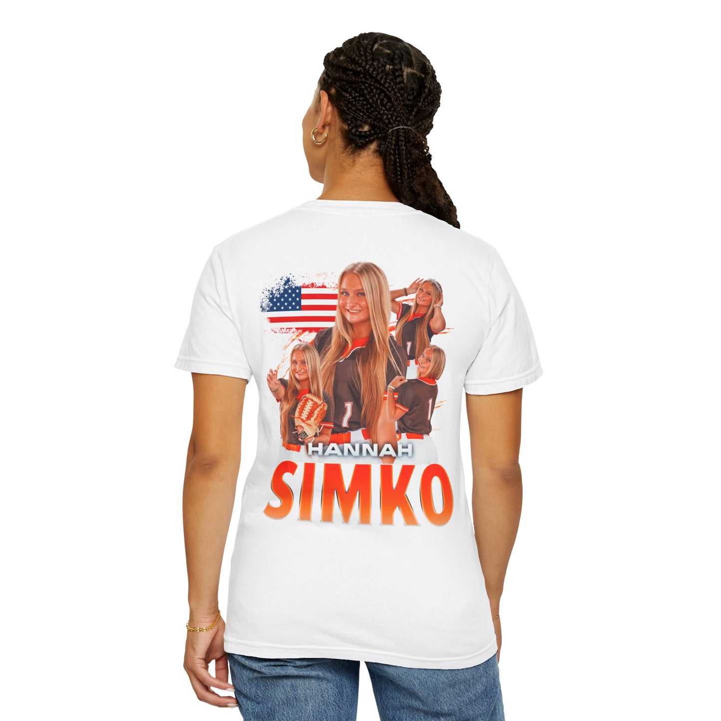 Hannah Simko Logo Front & Back Premium Tee