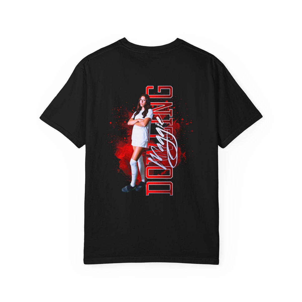 Maggie Dowling Logo Front & Back Premium Tee