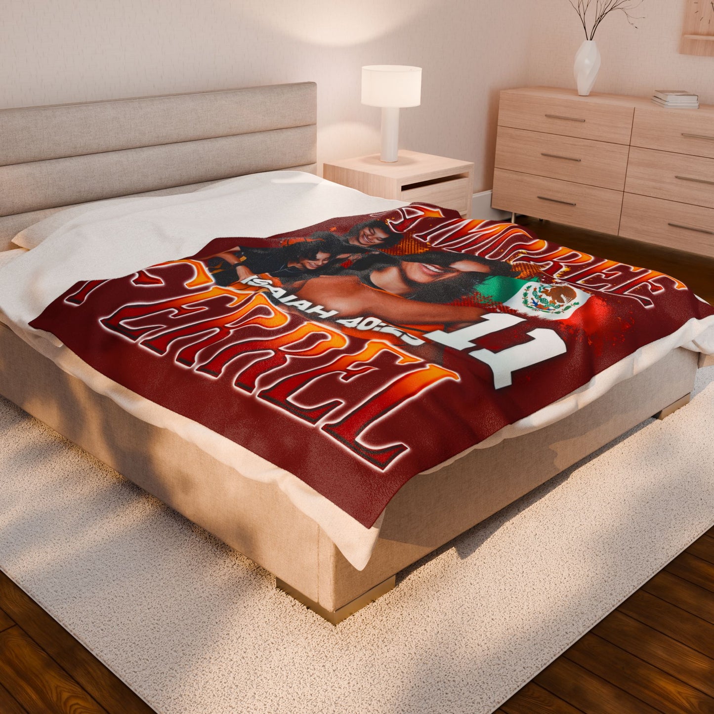 A'Moree Ferrel 60"-80" Plush Blanket