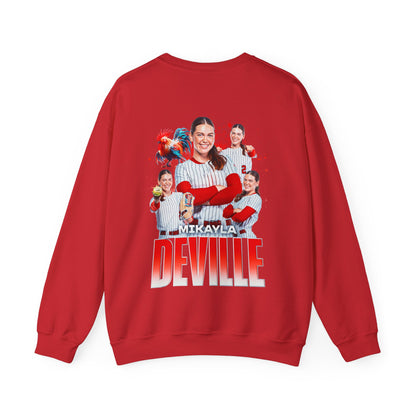 Mikayla Deville Logo Front & Back Crewneck