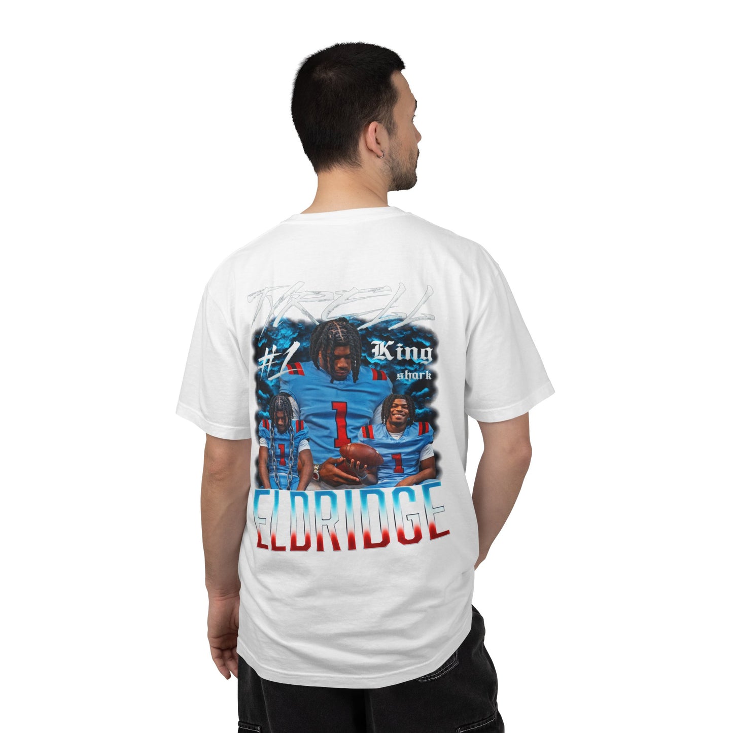 Tyrell Eldridge Logo Front & Back Premium Tee