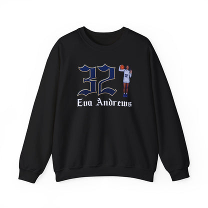 Eva Andrews Player Icon Number Crewneck Sweatshirt