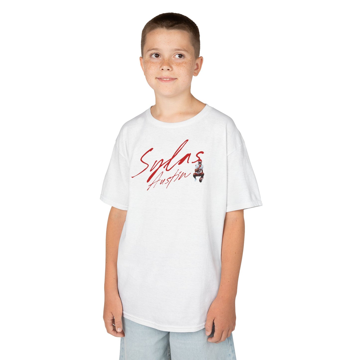 Sylas Austin Cursive Kids Tee