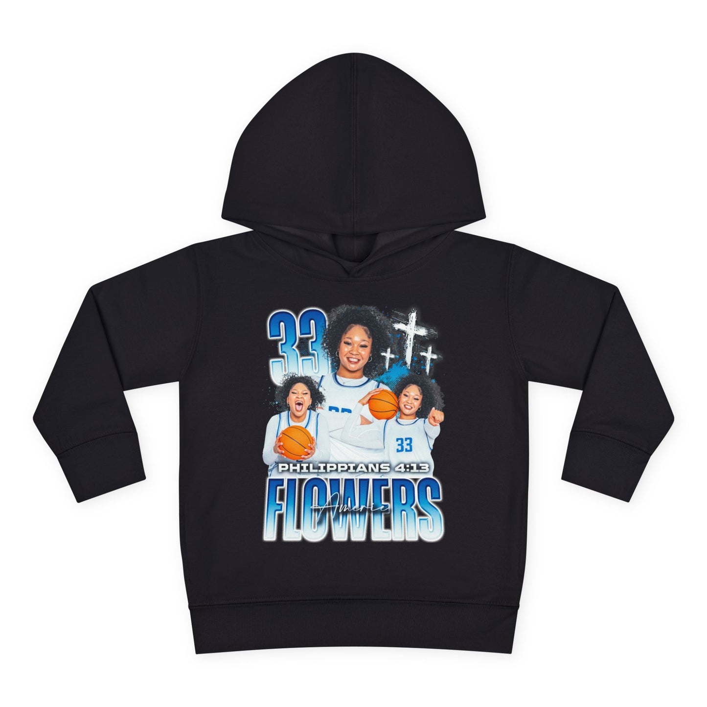 Amerie Flowers Toddler Pullover Hoodie