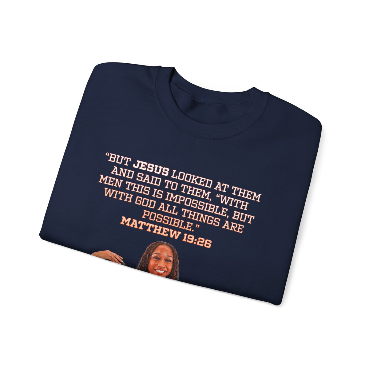 Brielle Moseley Athlete Quote Crewneck Sweatshirt