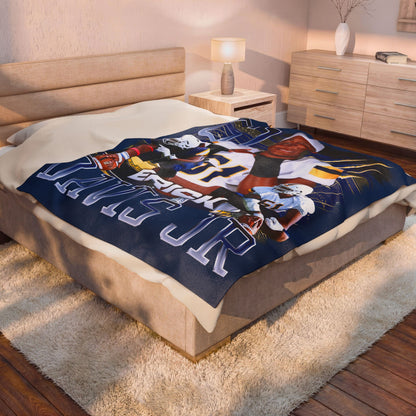 Erick Davis Jr. 60"-80" Plush Blanket