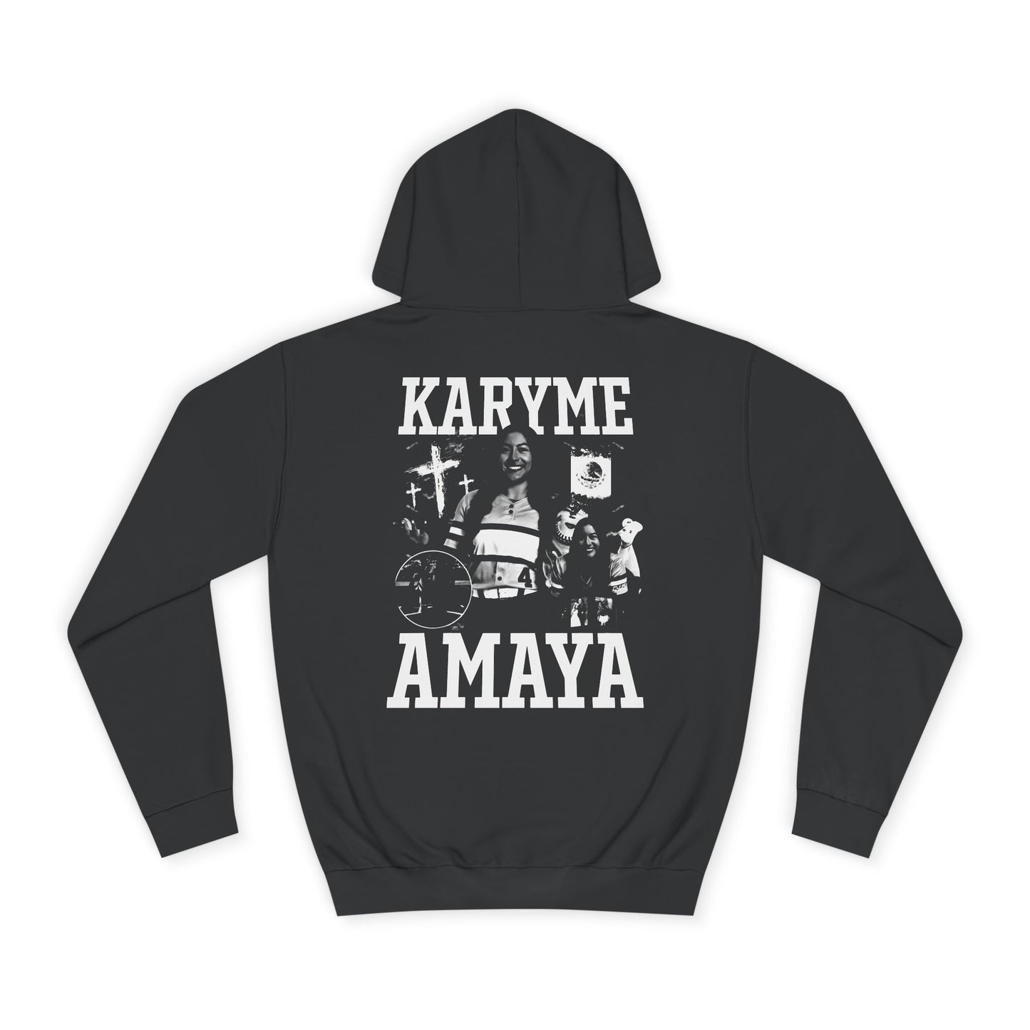 Karyme Amaya Vintage Blackout Premium Hoodie